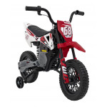 Elektrická motorka PANTONE 361C - červená